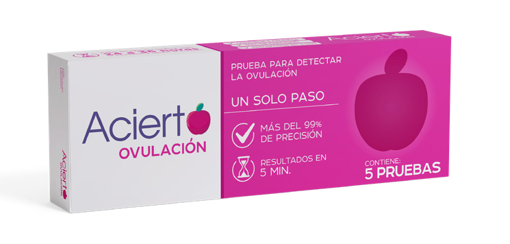 Caja de pruebas Acierto Ovulación