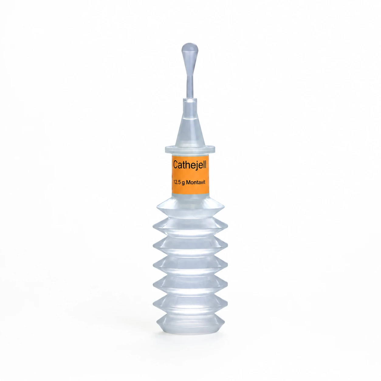 Cathejell® — Jeringa acordeón