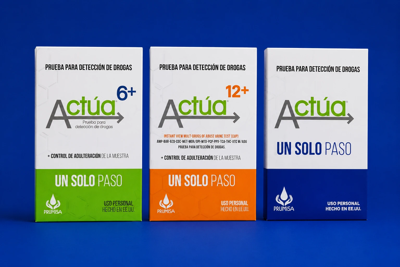 Pruebas de detección de drogas Actúa