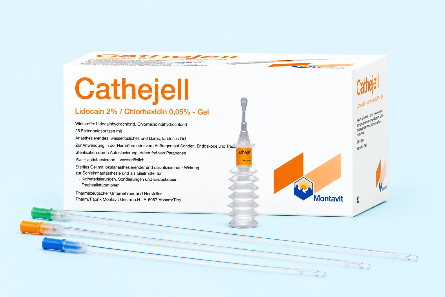 Productos Cathejell para urología