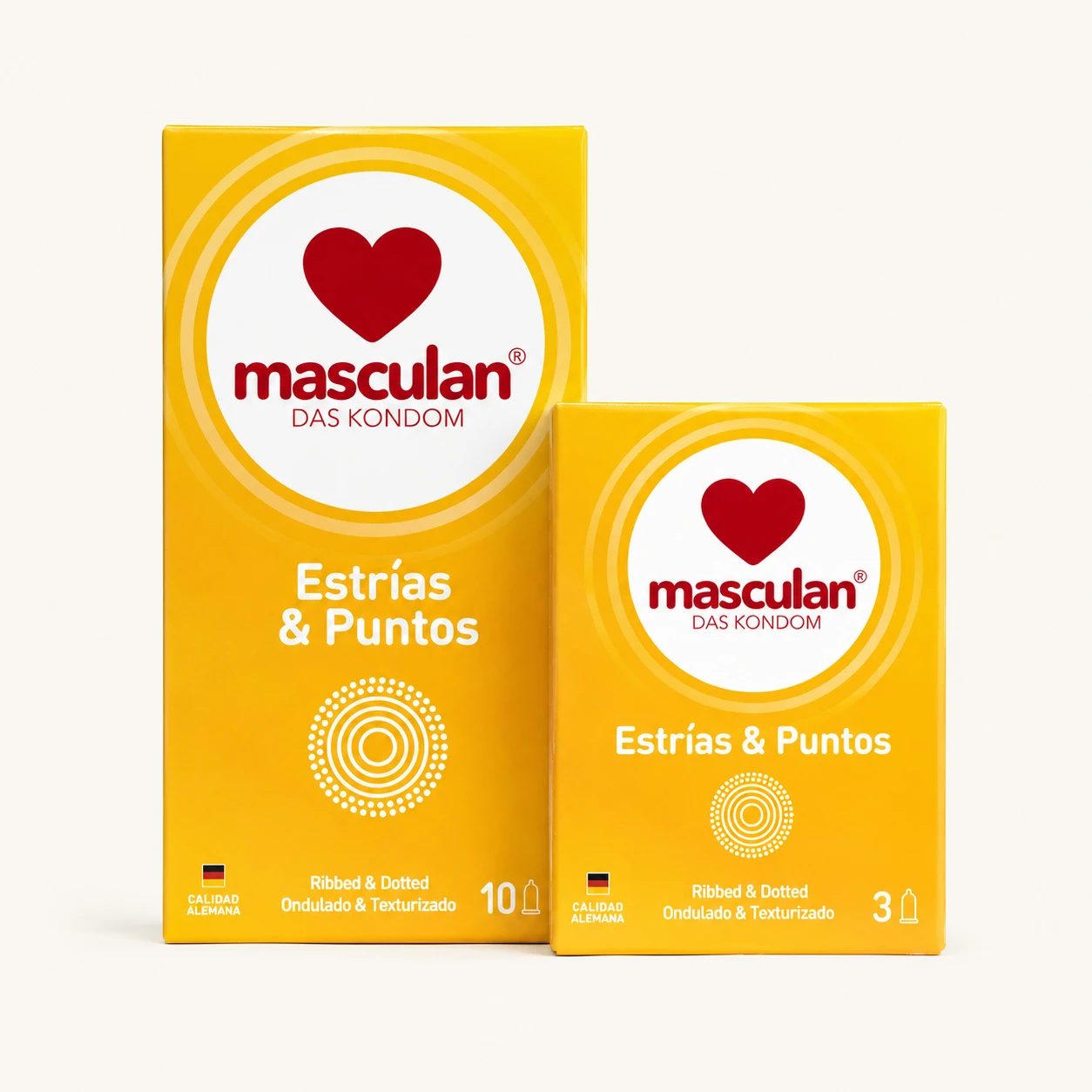 Masculan Estrías y Puntos