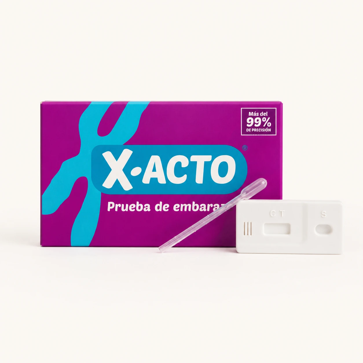 X-Acto® prueba de embarazo