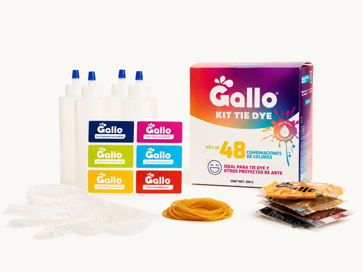 Kit Tie Dye — Telas Naturales